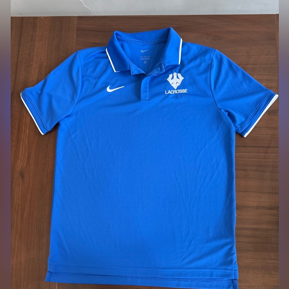 Nike dri-fit Blue Polo Shirt Men’s Size M